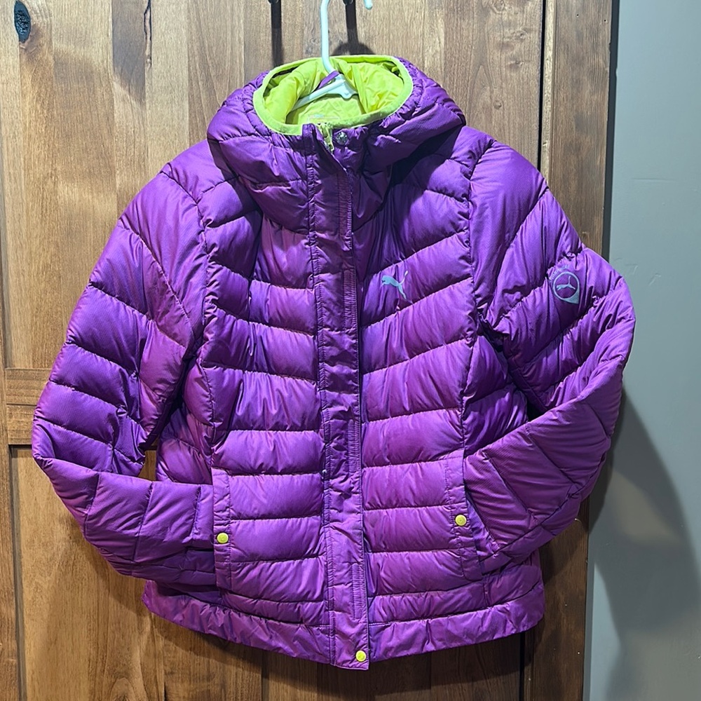 Purple Women’s Puffer Jacket